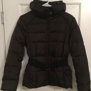 Zara basic women’s brown coat small